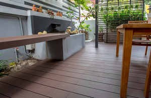 Sàn gỗ nhựa ngoài trời vân gỗ tự nhiên, ép nổi sâu, thân thiện với môi trường, dùng cho ban công - Product Image 4