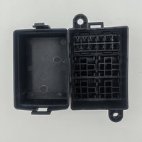 Boîte à fusibles automobile 6 voies avec 4 prises de relais noires 12V/24V, module de relais de type insert