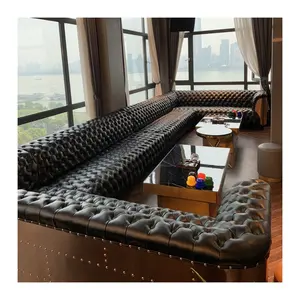 good quality faux leather customization nightclub furniture booth seating night club furniture