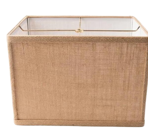 Vintage Distressed Dark Brown Rectangular <b>Drum</b> Lampshade Metal Cross Frame Retro Lamp <b>Shade</b> For Hotel Commercial <b>Lighting</b> Decor - Product Image 6