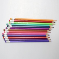 Cadeaux scolaires pas chers, crayons de dessin effaçables mignons de dessins animés, 12 crayons de couleur pour enfants