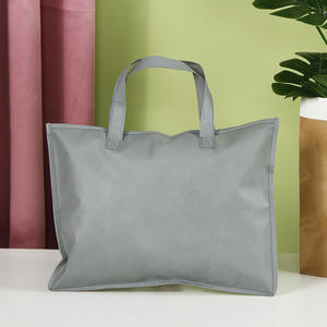 Custom Handheld Non-woven Clothing <strong>Storage</strong> <strong>Bags</strong> Zipper Pillow Home Textile Pillow Quilt Packaging Non Woven <strong>Bag</strong> with Zipper - Product Image 3