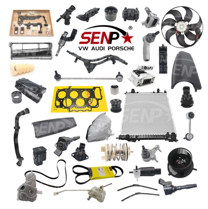 SENP High Quality Aluminium Engine Accessories Auto Parts for Audi VW Seat for BMW Benz for Porsche Cars New Used Polo Amarok Je