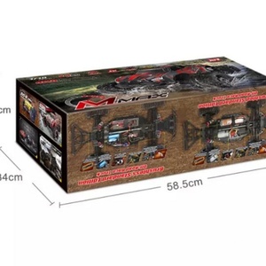 Remo Hobby 1035 MMAX 4X4 Big Wheels RC Monster Crawler Truck avec télécommande, câble USB, portée de 50 m, prêt à l'emploi pour adultes - Product Image 3