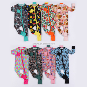 Pigiama <span class=keywords><strong>per</strong></span> Neonati in Bambù con Stampe di Personaggi, Tutina con Zip e Piedi, Confezione Regalo <span class=keywords><strong>per</strong></span> <span class=keywords><strong>Natale</strong></span> - Product Image 6
