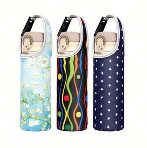 Sac isotherme étanche pour bouteille d'eau chaude, sac bandoulière porte-boisson pour enfants - Product Image 1