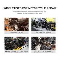 JDiag M100 Pro Version Complète, Scanner OBD2 pour Moto, Outil de Diagnostic, Lecteur de Code Moto pour KTM Honda Yamaha Kawasaki