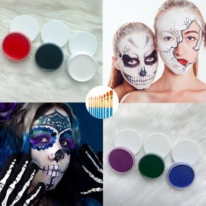 Profesional <span class=keywords><strong>Halloween</strong></span> 6 colores pintura corporal maquillaje 30g pintura corporal facial no tóxica - Product Image 4