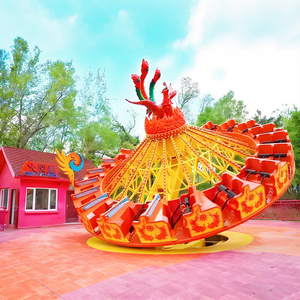 <span class=keywords><strong>Manège</strong></span> Carrousel Volant Dansant Fou, Équipement Phénix Ardent pour Parc d'Attractions Extérieur en Promotion - Product Image 1