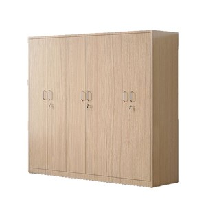 Armoire Jiufeng 1980*800*580mm, panneau plat, verrouillable, écologique, armoire de rangement pour chambre à coucher - Product Image 5