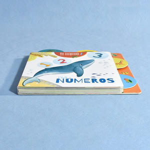 Libro Infantil Personalizado con Temática de Animales Marinos, Interactivo, de Cartón y Cartón Dúplex, OEM, <span class=keywords><strong>Novela</strong></span> de Lectura en Inglés para Niños - Product Image 3