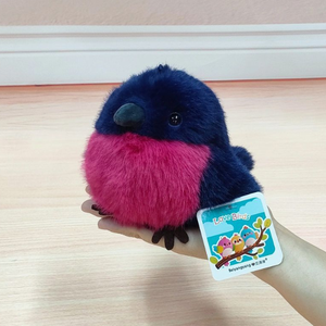 Nieuw ontwerp knuffelvogel speelgoed op maat papegaai kiwi vogel promotie cadeau aangepast logo geaccepteerd - Product Image 4