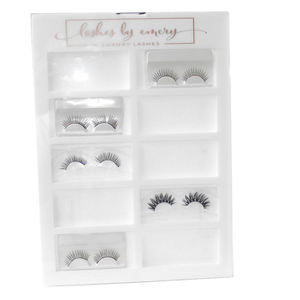 Lash Organizer hiển thị Acrylic mở rộng lông mi lưu trữ Acrylic mở rộng lông mi hiển thị đứng với gói trường hợp - Product Image 3