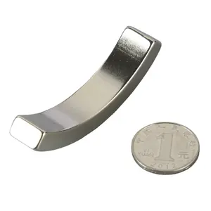 Magnet bumi Neodymium N52, Super kuat langka 30 derajat busur berbentuk stik Neodymium Magnet