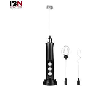 <span class=keywords><strong>Mousseur</strong></span> à lait <span class=keywords><strong>Aeroccino</strong></span> en céramique à 3 vitesses réglable Mélangeur de boissons sur socle de qualité alimentaire Outil de cuisine - Product Image 1