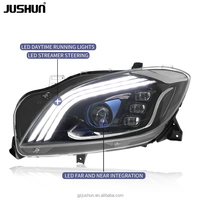 Projecteur LED JUSHUN pour Mercedes Benz ML ML350 ML320 W166 12-15, phare avant, augmentation de la luminosité de 200 %, plug and play