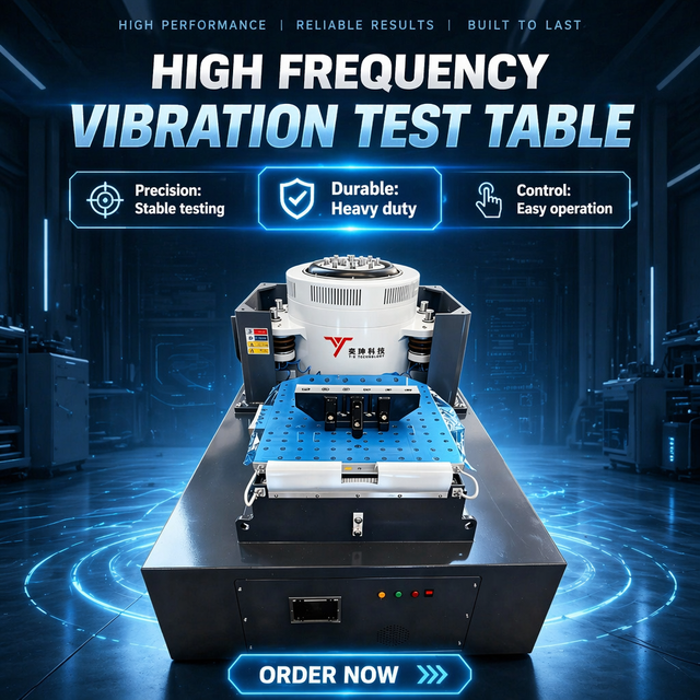 Electrodynamic Reliable Vibration System High Performance Shaking Table for Component Safety