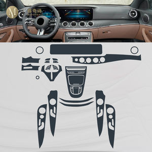 Película protectora transparente para <span class=keywords><strong>Mercedes</strong></span> Benz <span class=keywords><strong>Clase</strong></span> <span class=keywords><strong>E</strong></span> E300, E350, E450, 2021, película protectora de TPU, accesorio antiarañazos para Interior del coche - Product Image 3