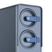 800GPD OEM RO Système de purification d'eau Machine à eau pure PP + CB + RO Filtre LED Rappel Installation facile 3 Durée de vie