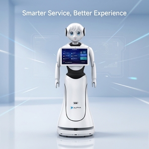 <span class=keywords><strong>Robot</strong></span> de réception humanoïde Alice AI avec interaction vocale intelligente et écran tactile pour un accueil et une orientation efficaces dans les hôtels - Product Image 1