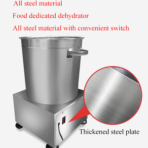 Hiệu quả hộ gia đình ly tâm thực phẩm dehydrator cho salad khoai tây dewatering deoiling Máy chế biến thực phẩm xử lý loại - Product Image 5