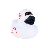 Assortiment de canards en caoutchouc personnalisés pour Halloween, jouets de bain couineurs à thème citrouille, fantôme, infirmière, mignons, flottants, pour fêtes et tours d'enfants