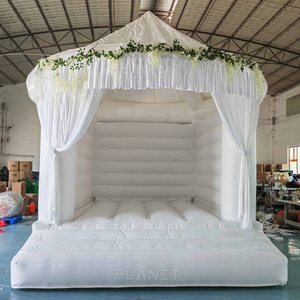 Château gonflable commercial blanc pour <span class=keywords><strong>mariage</strong></span>, château <span class=keywords><strong>de</strong></span> saut, château gonflable pour <span class=keywords><strong>mariage</strong></span> - Product Image 1
