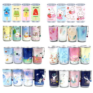 带钥匙扣30件迷你湿纸巾罐湿巾家用面部手区定制日常生活棉成人 - Product Image 4