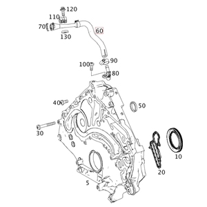 A2782031217 A1572030017 Mercedes Benz CLS63 GLE63 GL63 ML63 GLE500 GLS500 S500L 2012-2018 için Motor Egzoz Borusu |   Yepyeni - Product Image 5