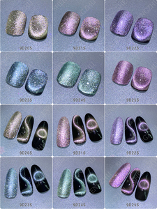 Polvo Magnético <span class=keywords><strong>para</strong></span> Uñas 9D Efecto Ojo de Gato, Pigmento Cromado de Lujo, Fácil de Aplicar - Product Image 2