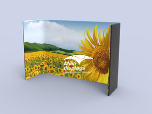Cabine de façade <span class=keywords><strong>DJ</strong></span> super rapide portable 6X2X4ft retangular couverture de scrims réversibles cabine de panneau avant entourée de <span class=keywords><strong>DJ</strong></span> pour le mariage - Product Image 2