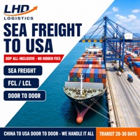 Transitaire, agent de livraison internationale, transport DDP, expédition rapide de Chine vers les États-Unis, entreprise de logistique