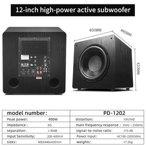 7.1dts trong tường rạp hát tại nhà hệ thống HD kỹ thuật số khuếch đại âm thanh vòm vô hình rạp hát tại nhà hệ thống - Product Image 6