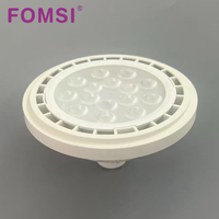 FOMSI lampu bohlam LED s12w 15W AR111 COB, lampu sorot G53 GU10 LED AR111, bohlam lampu Led PAR pabrik grosir