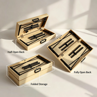 Table de jeu de Mahjong pliable et portable avec pieds métalliques réglables et sac de transport pour la maison, le camping et les fêtes