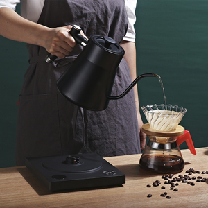 Hervidor de Agua de Acero Inoxidable con Boquilla de Cuello de Cisne y Temperatura Controlable para Café y Té - Product Image 5