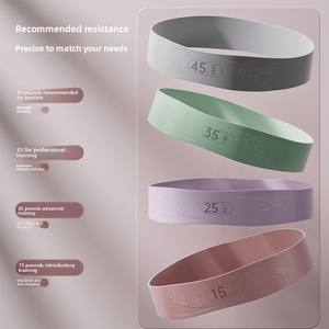 Belles Fesses Squat Pull Band Yoga Résistance <span class=keywords><strong>Élastique</strong></span> Fitness Stretching Band Core Sports Training Circle Fabriqué en Silicone - Product Image 4