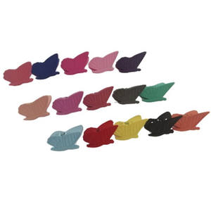 10 pezzi ragazze bambini farfalla fiore fermaglio per capelli artiglio mollette Mini tornante copricapo accessori per capelli - Product Image 3