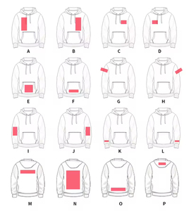 Felpe <span class=keywords><strong>Oversize</strong></span> da Uomo in Cotone di Alta Qualità con <span class=keywords><strong>Zip</strong></span> Integrale e Stampa Digitale, Taglia XL - Product Image 5