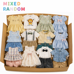 Ropa de Bebé y Niños al por Mayor, Lotes Mixtos de Fábrica, Liquidación de Exceso de Inventario, Envío Aleatorio de Lotes de Ropa de Verano para Niños - Product Image 1