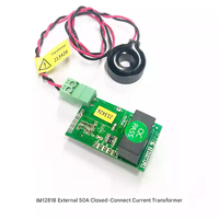 Módulo de Medición de Energía CA Monofásico IM1281B, Modbus-RTU DL/T645, Monitor de Voltaje, Corriente y Potencia para Cargador de Vehículos Eléctricos