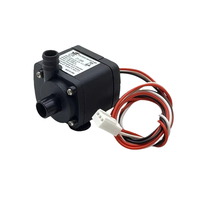 Pompe de radiateur silencieuse JT180 à longue durée de vie pour boîtier d'ordinateur, refroidie par eau, DC sans balais, miniature, amphibie, roulement en alliage 3P, 25dBA