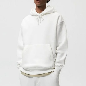 Sudaderas con Capucha Unisex de Otoño, Hombros Caídos, Logotipo Bordado Personalizado, Ecológicas, Transpirables, Tela de Rizo de 360 g/m², Talla Grande - Product Image 5
