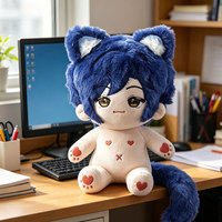 Muñeco Kpop de China, fabricante de muñecos de peluche con cara 3D personalizada, muñecos de peluche de 20cm, 25cm y 30cm con imán