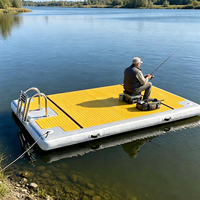 Ponton gonflable sur mesure de qualité supérieure pour intérieur/extérieur, en PVC durable, pour hôtels et complexes hôteliers, série DT, 5 à 10 passagers