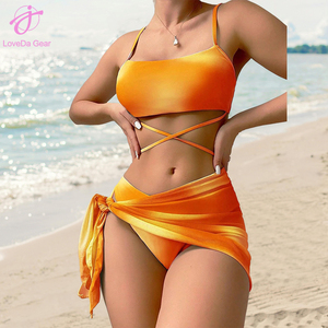 Loveda venta al por mayor nueva llegada <span class=keywords><strong>mujeres</strong></span> verano playa desgaste Tie-dye <span class=keywords><strong>Bikini</strong></span> traje <span class=keywords><strong>de</strong></span> <span class=keywords><strong>baño</strong></span> <span class=keywords><strong>de</strong></span> tres piezas falda <span class=keywords><strong>de</strong></span> malla Split <span class=keywords><strong>Bikini</strong></span> - Product Image 3