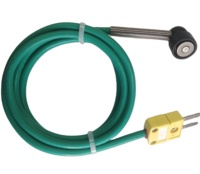 Sonde haute température K J T Type Thermocouple capteur de température Mini contrôleur de température de Contact de Surface en acier inoxydable