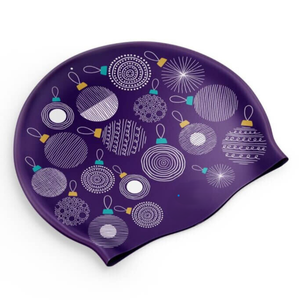 <span class=keywords><strong>Bonnet</strong></span> <span class=keywords><strong>de</strong></span> <span class=keywords><strong>bain</strong></span> <span class=keywords><strong>de</strong></span> Noël <span class=keywords><strong>de</strong></span> haute qualité, imperméable, en silicone à haute élasticité, bonnets <span class=keywords><strong>de</strong></span> <span class=keywords><strong>bain</strong></span> très vendus - Product Image 2