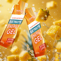 Poudre d'électrolytes et gel énergétique, marque privée OEM ODM, nutrition sportive sans sucre, gel et poudre d'hydratation et de reconstitution énergétique Keto