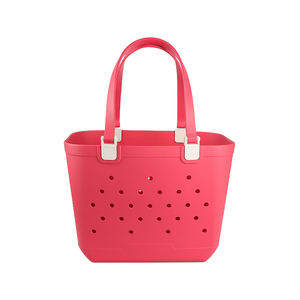 אופנה חדשה חם מכירה דפוס מותאם אישית דפוס הדפסה מודרני אופנתי מודרני תיק חוף הים סיליקון גומי תיק גדול בינוני קטן - Product Image 3